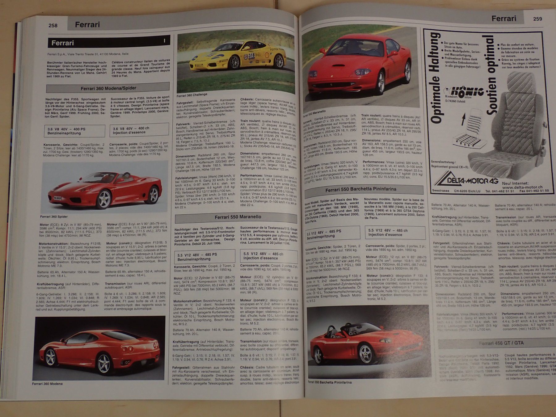 Livres: AR Automobile Revue Katalog 2001 – D'occasion à Emmetten par Super008 6