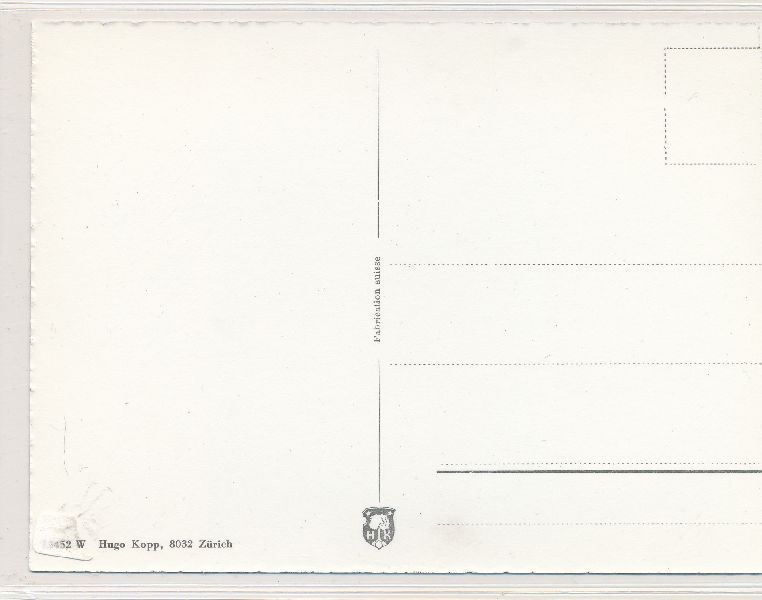 Cartoline postali: Wald - Dorfkern + Oldtimer VW + c1965 – Usato da Emmenbrücke venduto da teestube 1