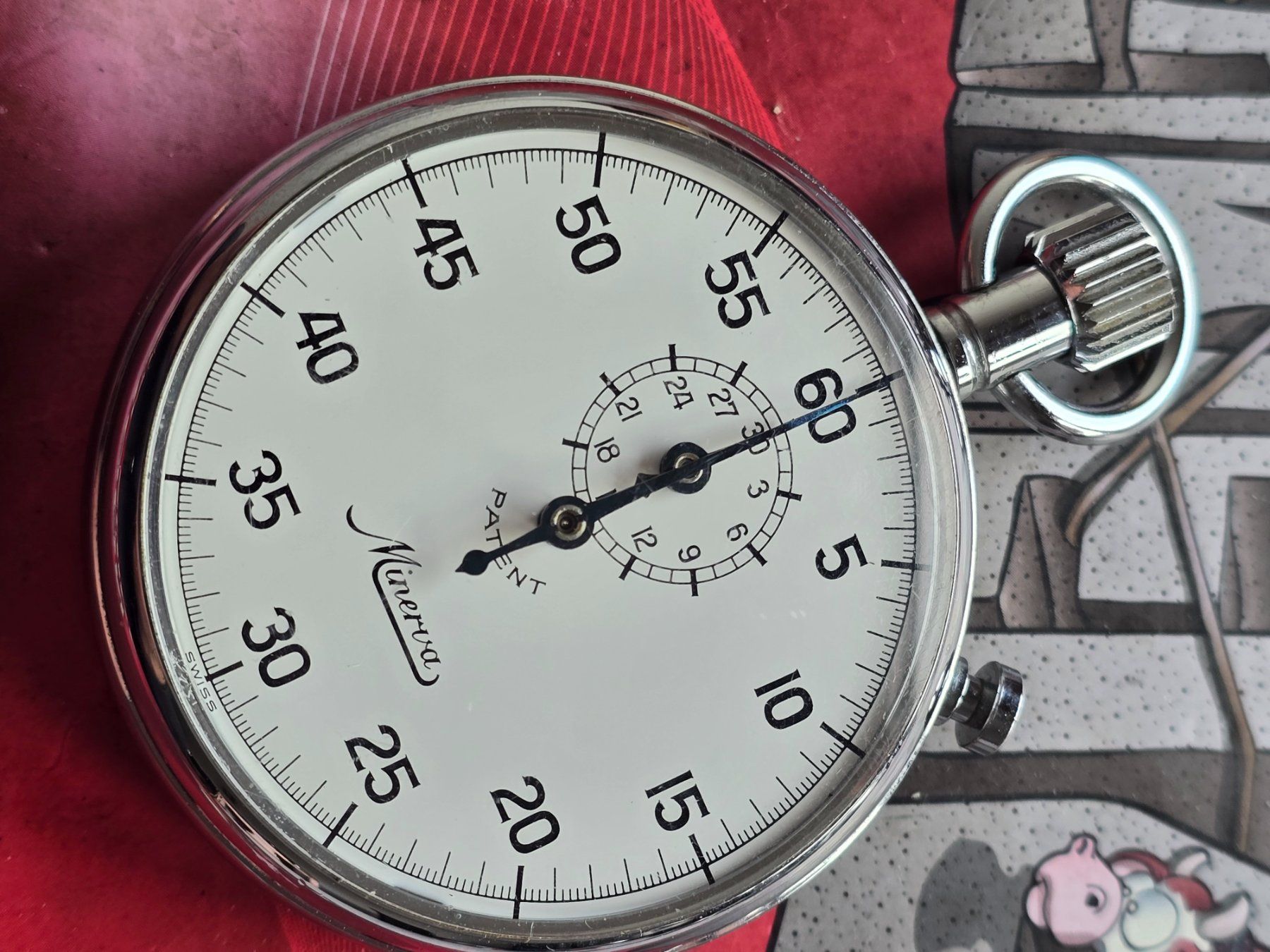 Orologi: 133 Minerva Stoppuhr Chronograph – Usato da Muri AG venduto da Corredor
