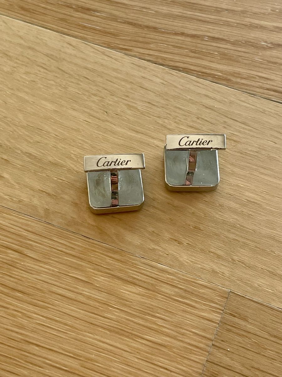 Cartier Gemelli: Boutons de manchette Cartier – Usato da Montreux venduto da giades 4