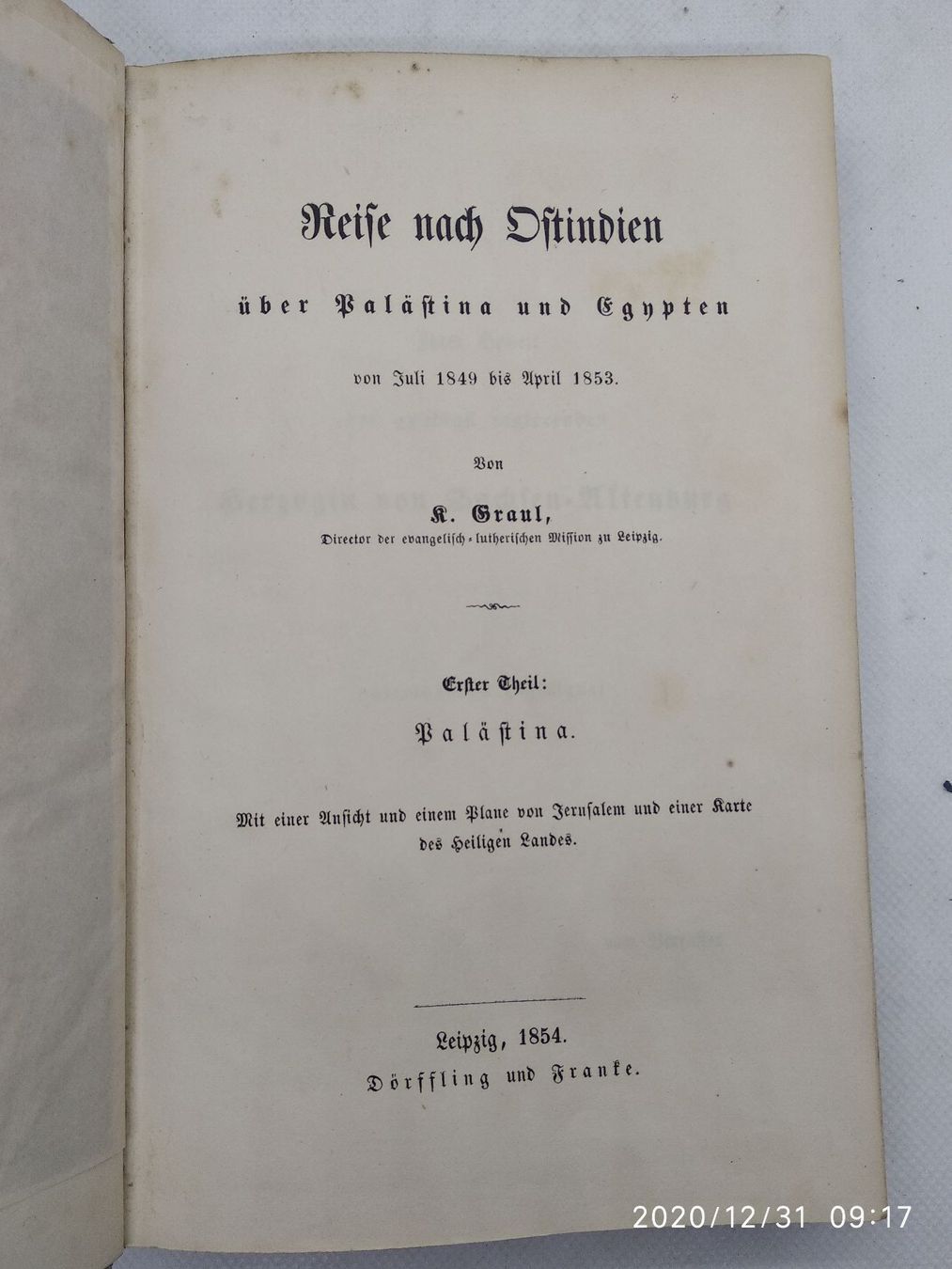 Tutti i francobolli: REISE NACH OSTINDIEN 1854 – Usato da Goldach venduto da Gaip 2