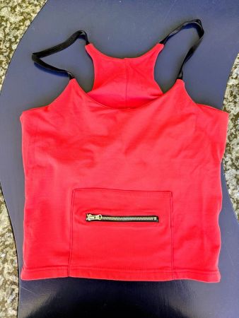 Rotes sportTop/Shirt Gr.M