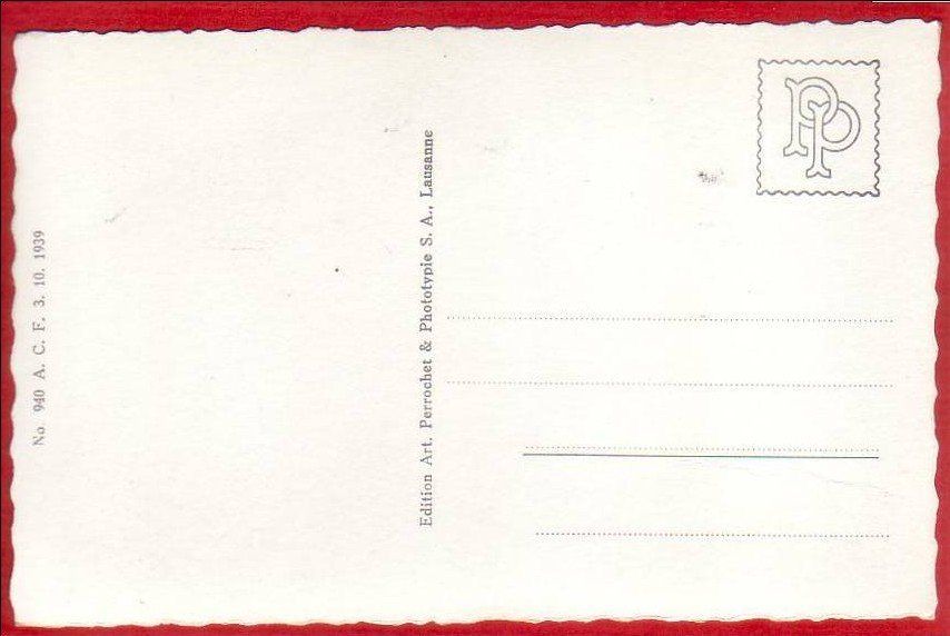 Cartoline postali: MORCLES VUE GÉNÉRALE – Usato da Grüningen venduto da Kartenlaube 1