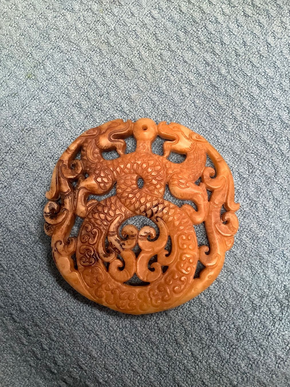 Ciondoli: Altes Jade Amulett – Usato da Zürich venduto da Albatros57