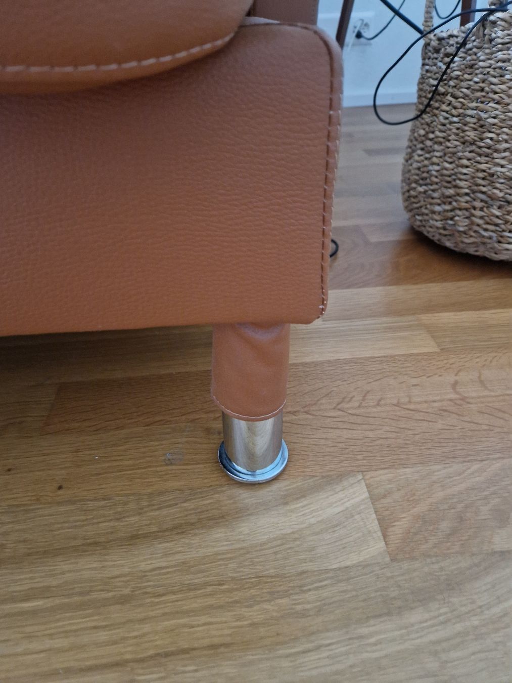 Divani: Sofa / Couch, cognacbraun, sehr gut erhalten! – Usato da Staufen venduto da piuma79 4