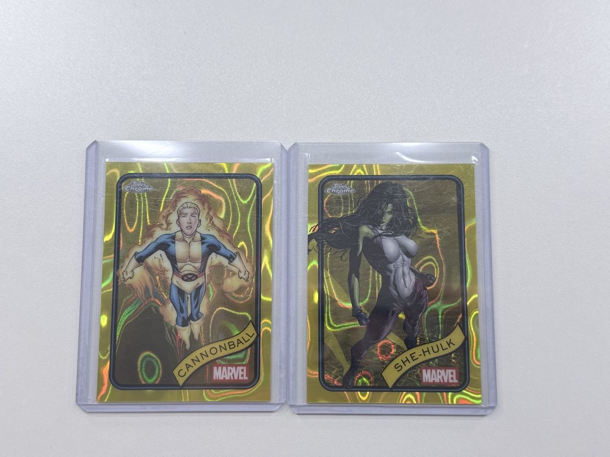 Topps Carte collezionabili: Topps Chrome Marvel 2025 9x Yellow Wave Fullset – Nuovo (secondo la descrizione) da Küttigen venduto da Donart10 3