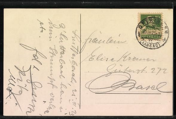 Cartoline postali: Olten, Bad Lauterbach, Hotel mit Strasse – Usato da Berlin venduto da bartko-reher 1