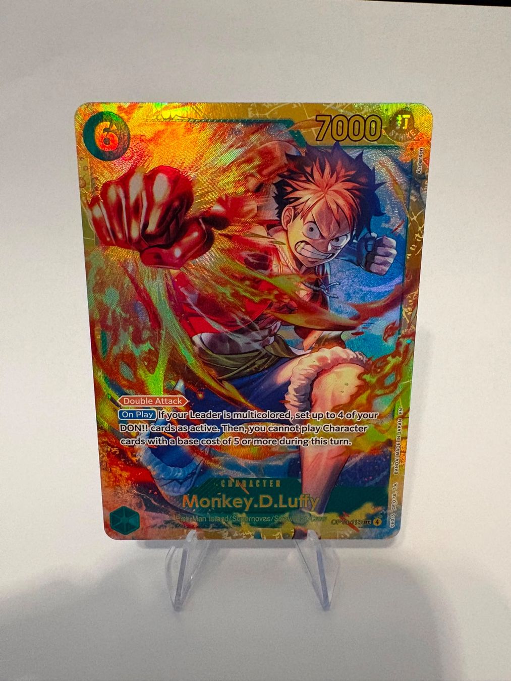 Bandai Carte collezionabili: One Piece TCG - OP13-118 Luffy – Nuovo (secondo la descrizione) da Birsfelden venduto da alex4127