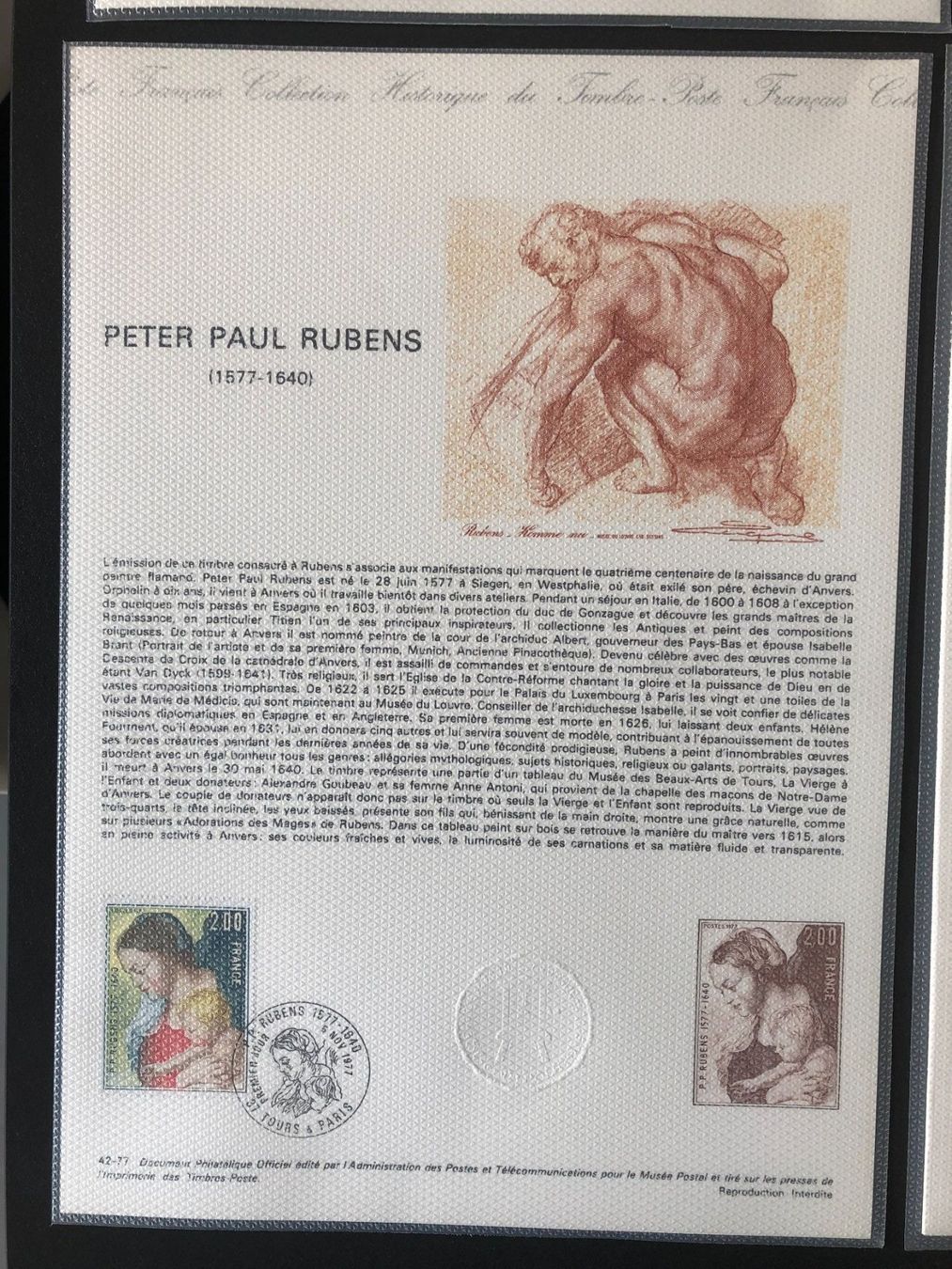 Tutti i francobolli: 4 documents Musée Postal 1976 1977 1980 Neufs** – Nuovo e nell'imballaggio originale da Lausanne venduto da ffhoud 4