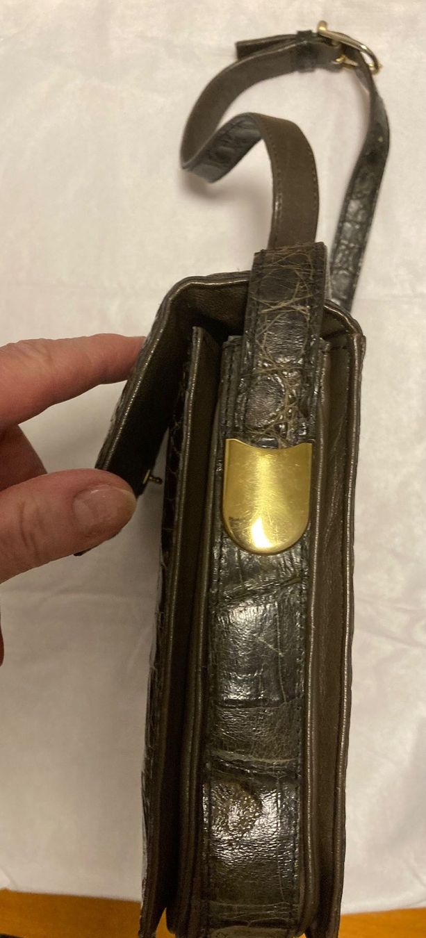 Taschen für Damen: Vintage Kroko-Tasche, seltenes Modell – Gebraucht aus rheineck von norwegianwood52 6