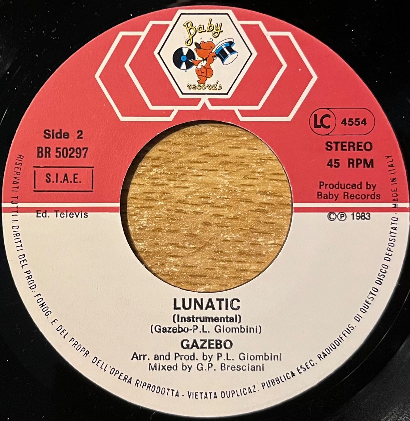 Vinyles: GAZEBO - LUNATIC – D'occasion à Bussigny par vinyl-pas-cher 3