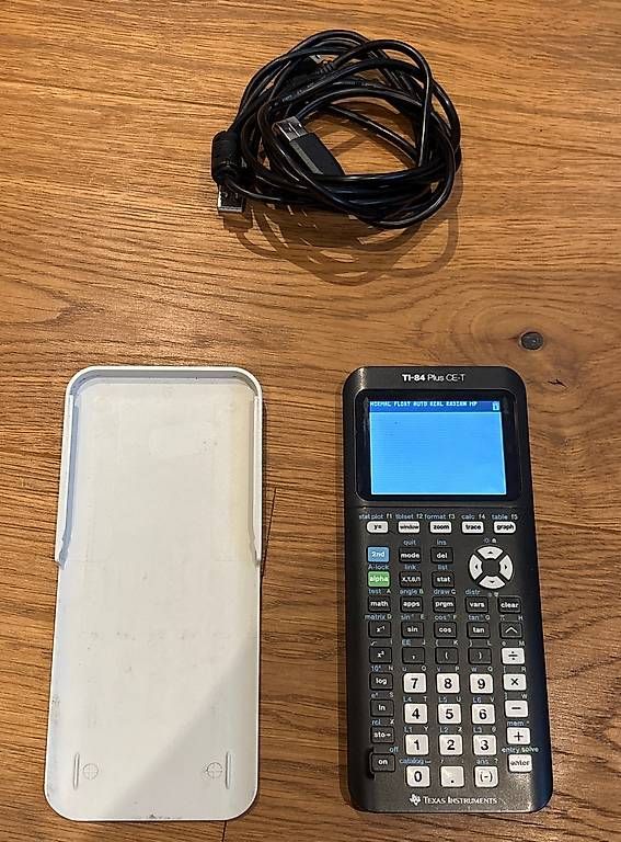 Taschenrechner: TI-84 Plus CE-T Taschenrechner – Gebraucht aus Hütten von oscardohr