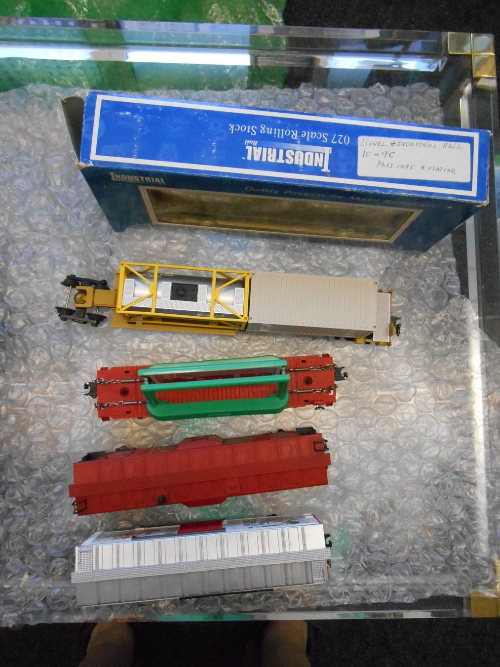 Lionel Modellini di ferrovie: KONVOLUT Industrie-Rollmaterial 027, 5-teiliges Set – Usato da Wohlen AG venduto da timpojim1 1