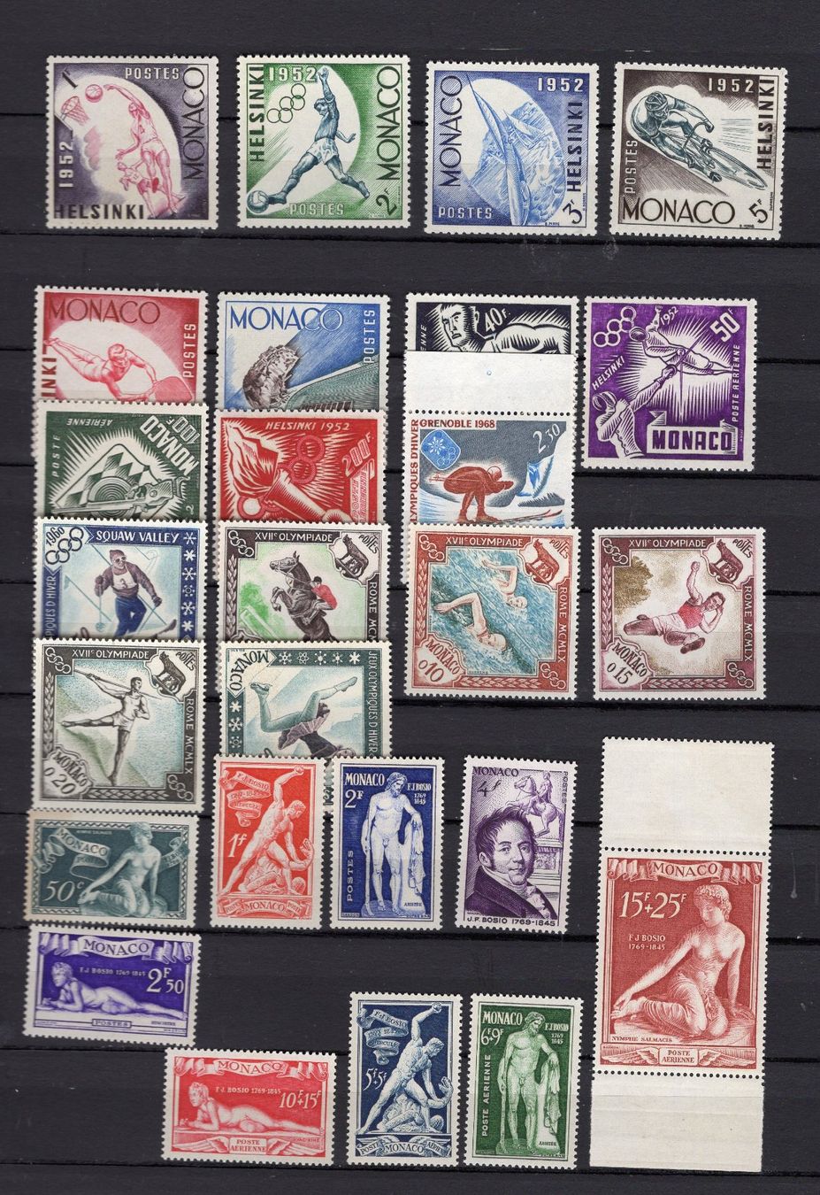 Tutti i francobolli: R2207  /  MONACO sélection de timbres neufs XX – Nuovo (secondo la descrizione) da Ste-Croix venduto da MONT-TAGNAC