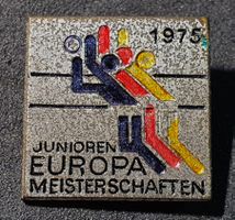 W904 Brosche Junioren Europa Meisterschaften Deutschland 75