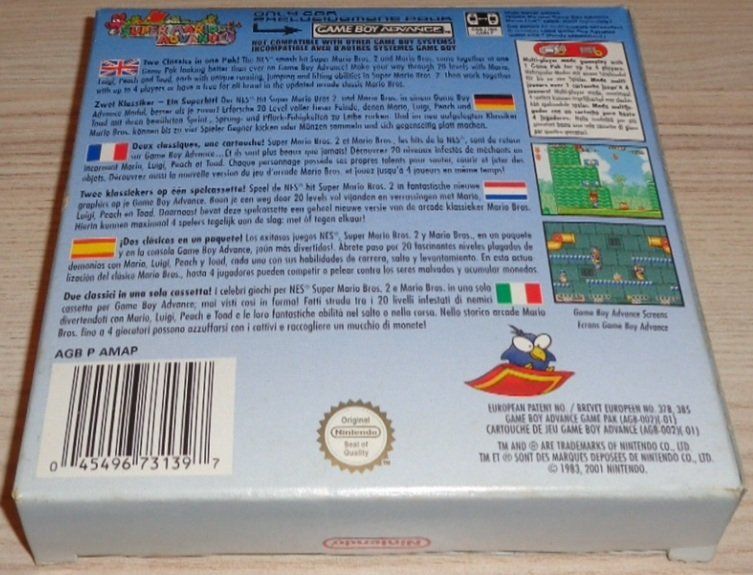 Nintendo Giochi: Super Mario Advance (GBA) – Nuovo (secondo la descrizione) da Thun venduto da Gameparadise 1