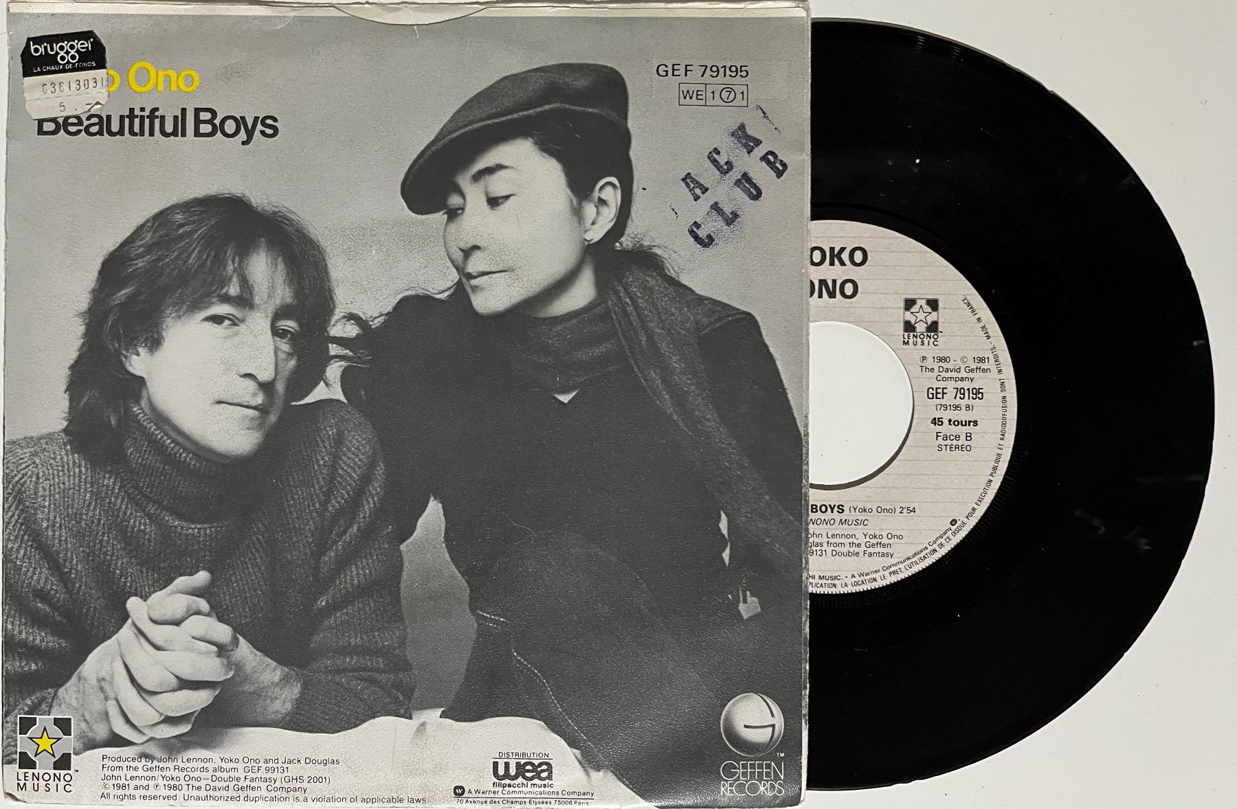 Dischi in vinile: EP John Lennon-Woman/Beatiful boys – Usato da Renan BE venduto da johncactus 1