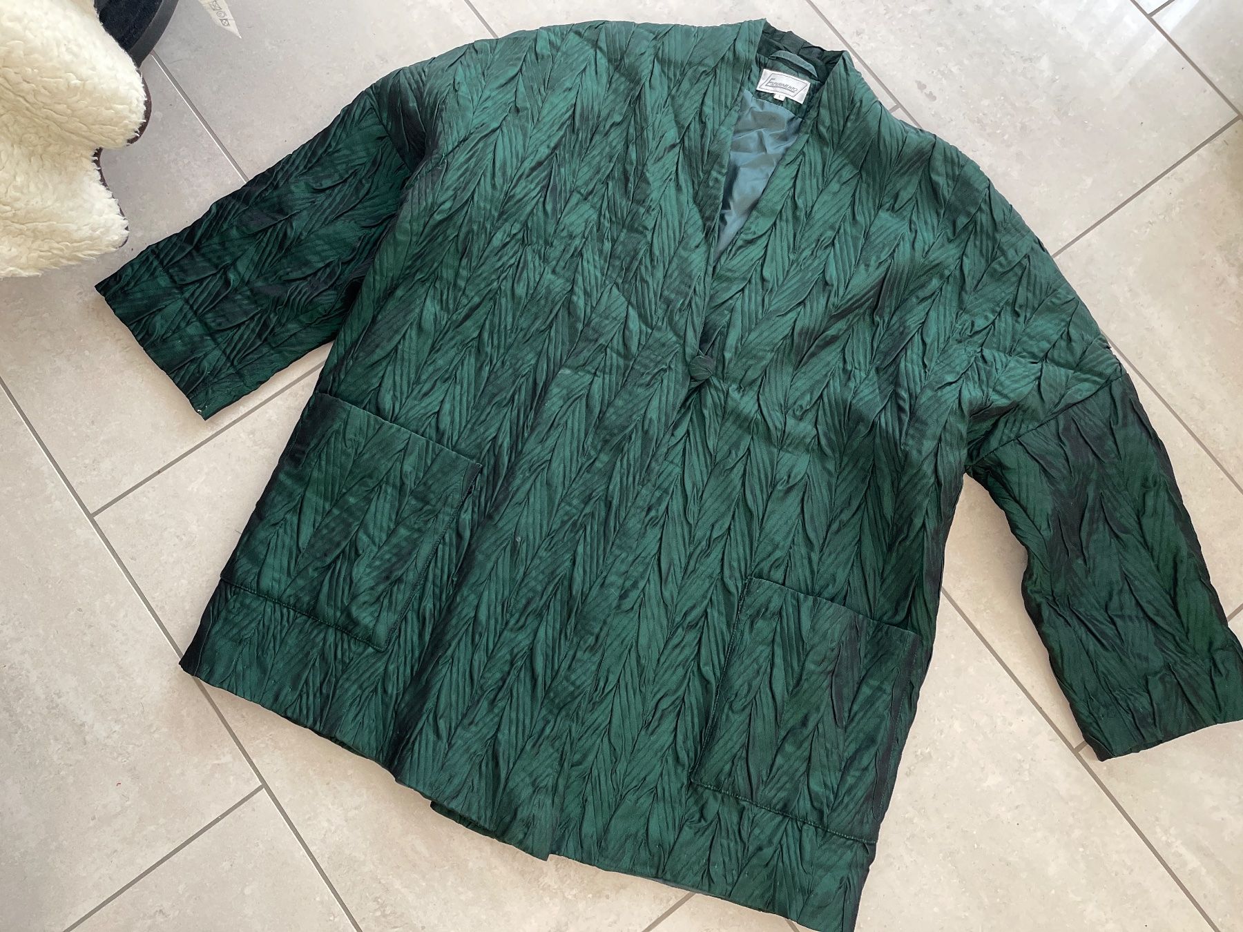 Jacken: Grüne Sommer Jacke / Übergangsjacke, Grösse 40, VINTAGE – Gebraucht aus Gutenswil von yneB1943