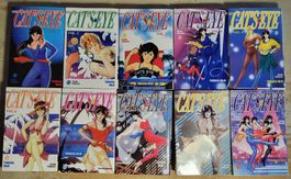 Mangas Cat's Eye Vol.1 à 10 Tsuki Poche