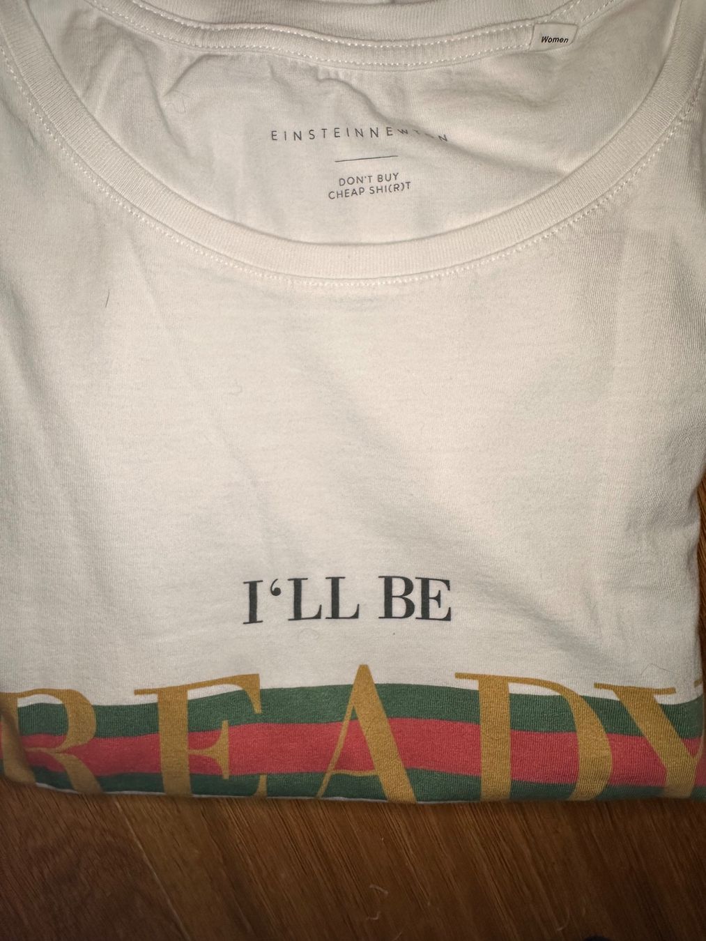 T-shirt: Einstein&Newton shirt s Prosecco – Usato da Pfaffhausen venduto da Klaras_second_hand 1