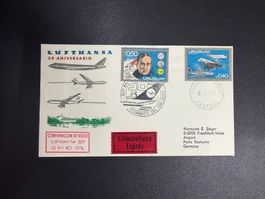 Lufthansa Sonderflug Uruguay - Frankfurt 1976