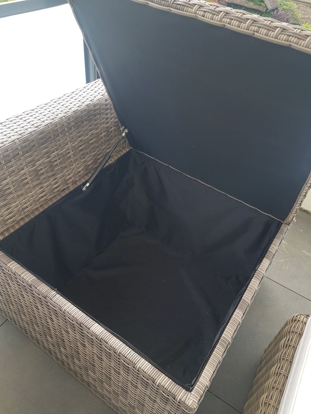 Box contenitori: LOUNGE ECKELEMENT MIT ABLAGEFLÄCHE / STAURAUM/ N.P 290.- – Nuovo (secondo la descrizione) da Root venduto da LifestyleAccessoires 5