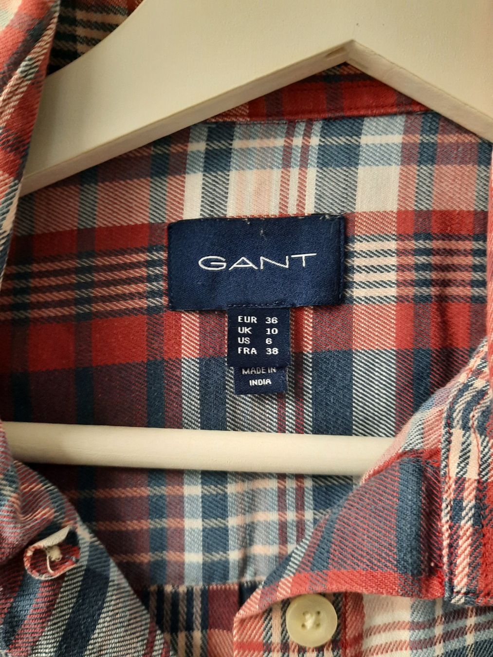Gant Camicette: Bluse Gant kariert – Usato da Zürich venduto da ONVA-RE-USE 1