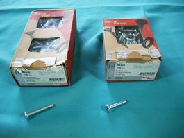2 Schachteln verzinkte Stahlschrauben M6 x 40 u. 30