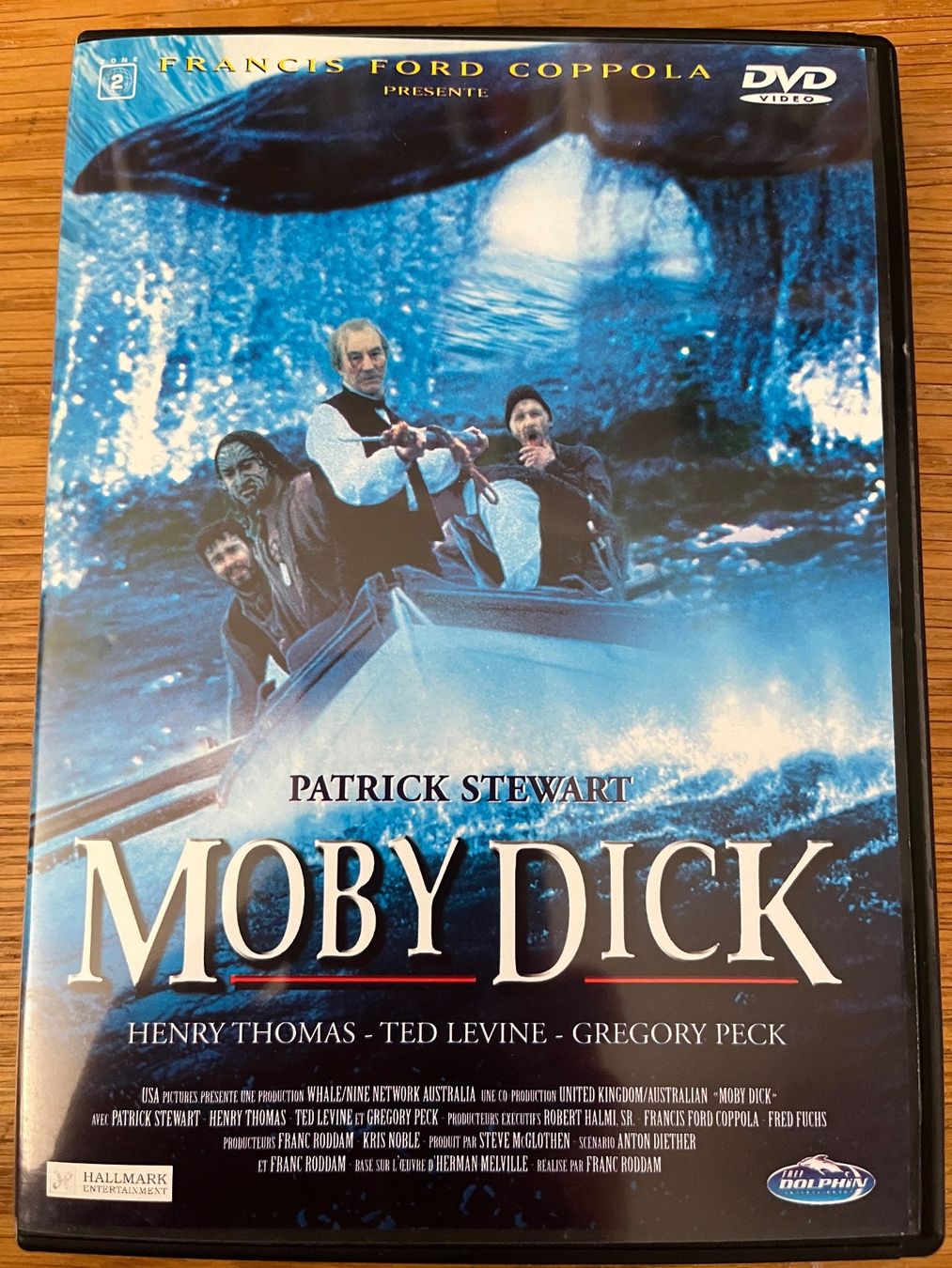Tutti i DVDs: Moby Dick (1999, DVD, Patrick Stewart, 3 heures) – Usato da Vevey venduto da zecollector