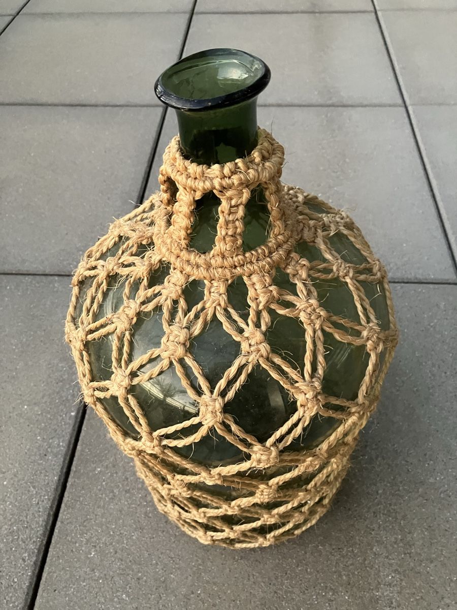 Bottiglie: Antike Flasche mit Schnurgeflecht – Usato da Willisau venduto da son_lq7g 2