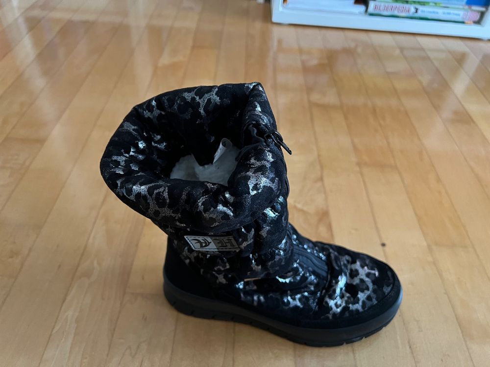 Damen Winterstiefel Mit Chunky Heel - Warme Schneestiefel In Gr. 36-42