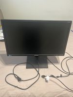 Samsung Monitor 22 Zoll gebraucht mit Kabeln