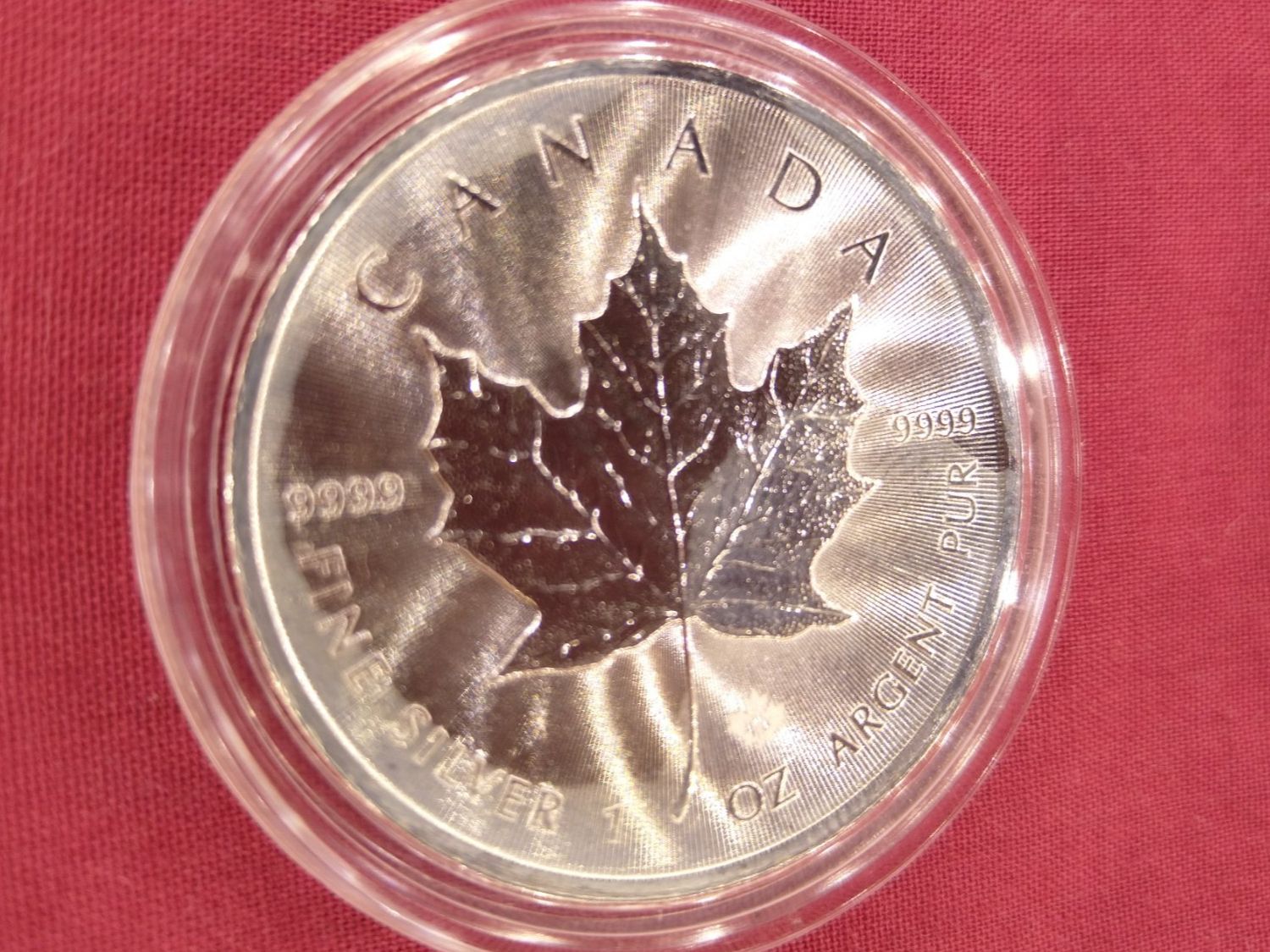 Alle Münzen: Silber Maple Leaf 1 oz - 2015 – Gebraucht aus Dättlikon von Quarz58 2