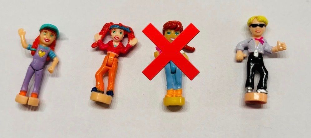 Polly Pocket Giocattoli: Polly Pocket Figuren – Usato da Uster venduto da myleens_vintage_toys