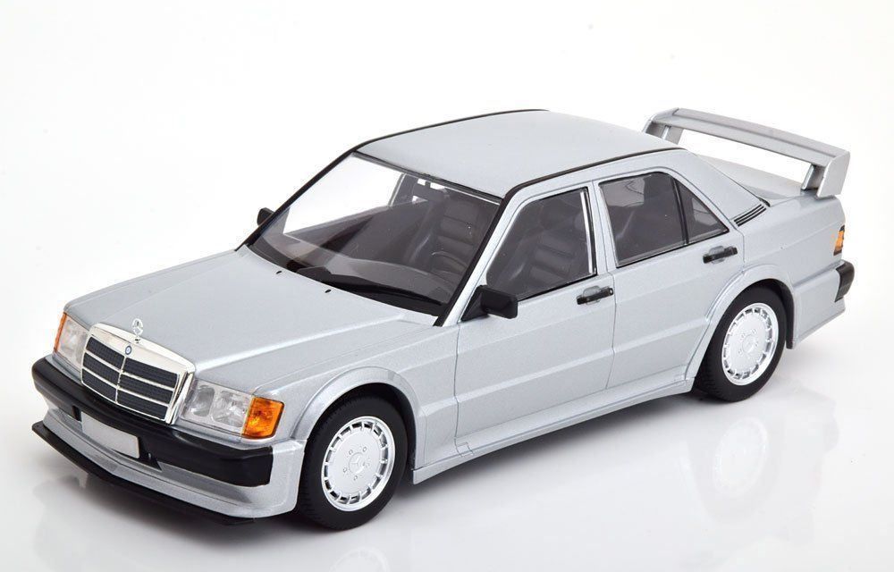 Mercedes-Benz Modellautos: Mercedes-Benz 190 E 2.5-16V Evolution I W201 1989 silber – Neu und originalverpackt aus Gerlafingen von espero88