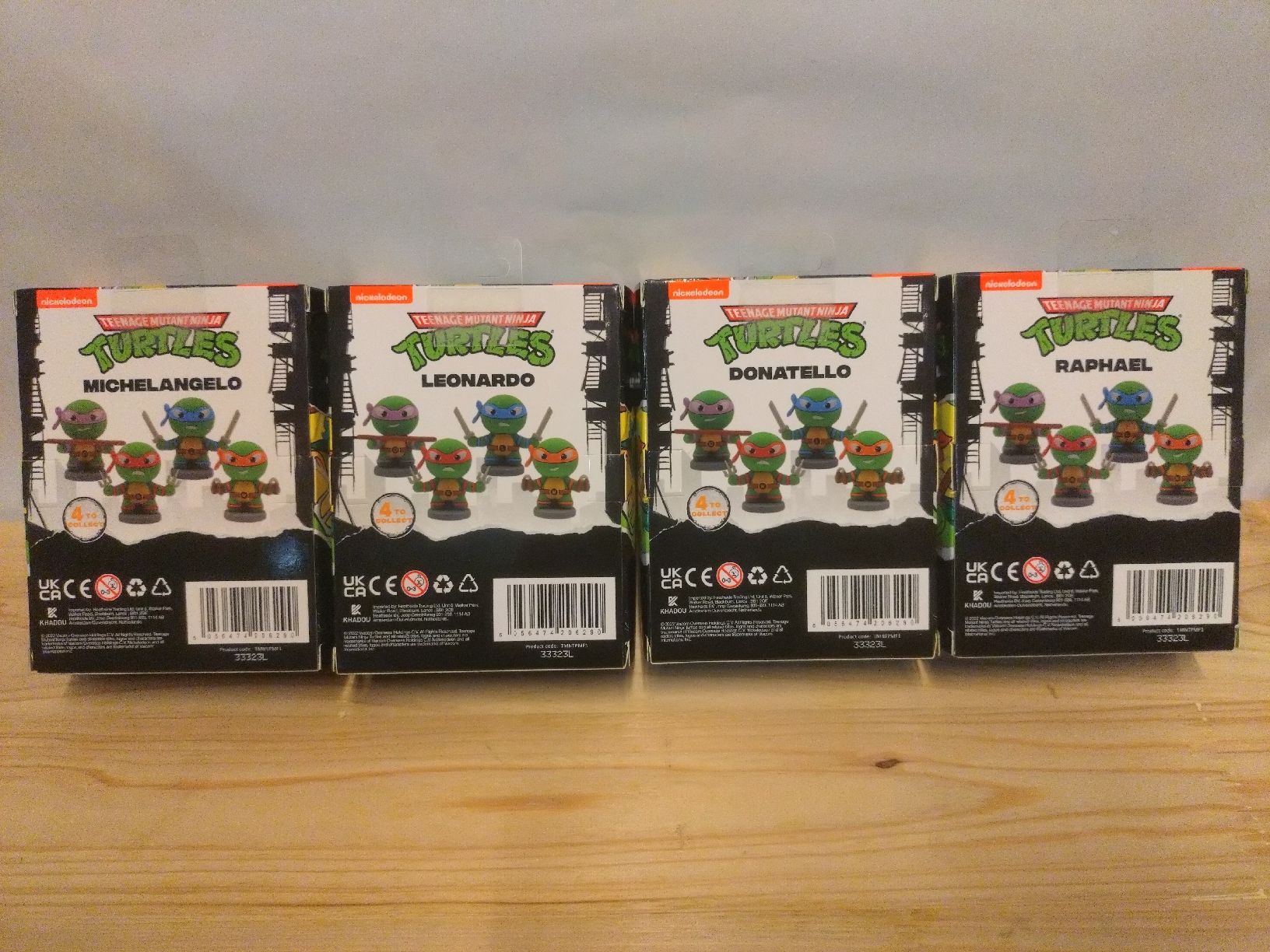 Figuren: Tortues Ninja figurines, set complet Khadou New – Neu und originalverpackt aus Farvagny-le-Grand von LaCaverne 1