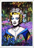 Death NYC Ed Pop Art Druck " Monet Queen Marilyn Monroe