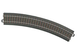 4 Stück Märklin H0 24230 Gebog. C-Gleis R2 = 437,5 mm / 30°