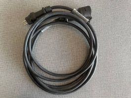 Verlängerungskabel IP55, Typ 25 / Typ 25, 5m, schwarz