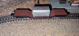 Roco Spur N Tieflader 6-achsig mit Trafo