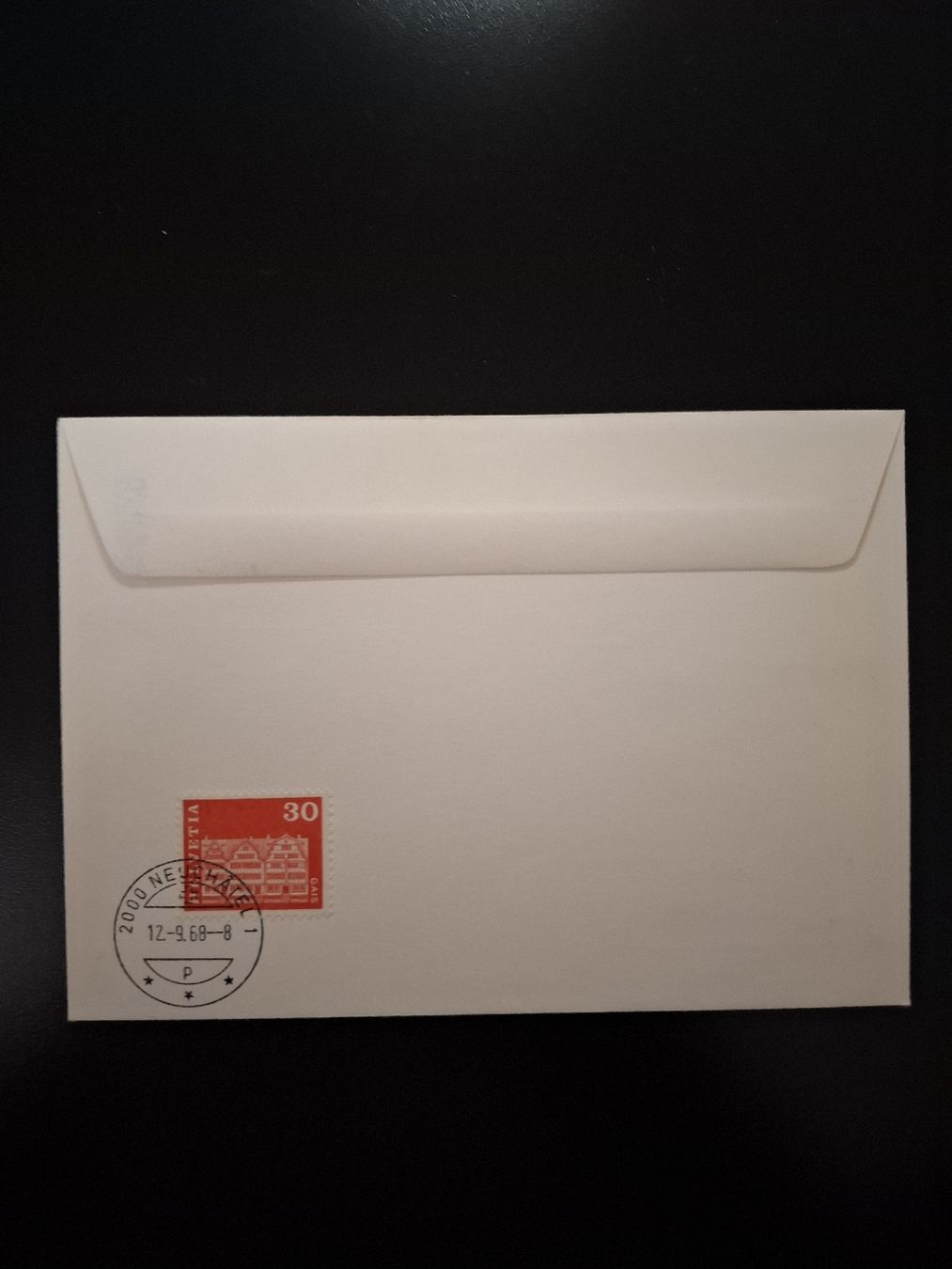 Tutti i francobolli: R-Brief Neuchâtel 12.09.1968 – Usato da Basel venduto da Swiss_phil_Auktion 1