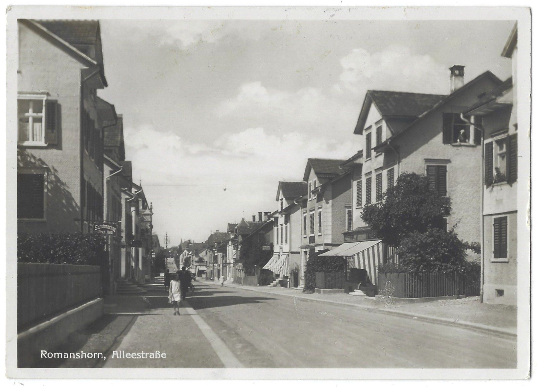 Cartoline postali: Romanshorn,  Alleestrasse – Usato da Bütschwil venduto da Jackson1A