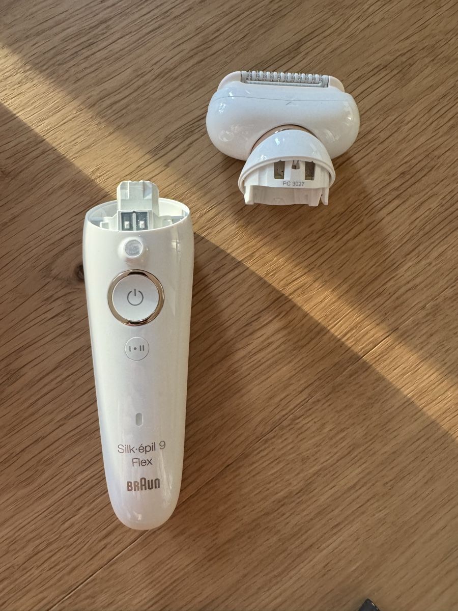 Braun Epilatori: Braun Silk-épil 9 Flex Epilierer weiss – Usato da Basel venduto da snowkati 3