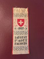1. August Abzeichen 1927 original sehr selten