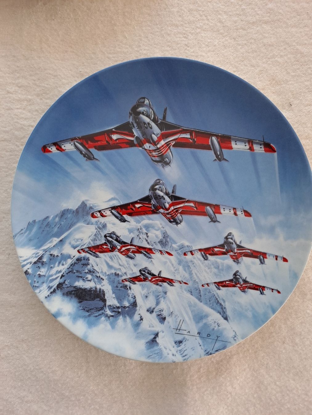 Piatti: 8 Sammelteller der Patrouille Suisse – Nuovo (secondo la descrizione) da Umiken venduto da Rider56 7