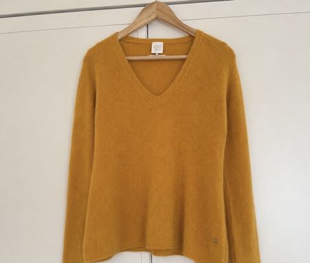 Pull col V Karl Marc John Angora XS