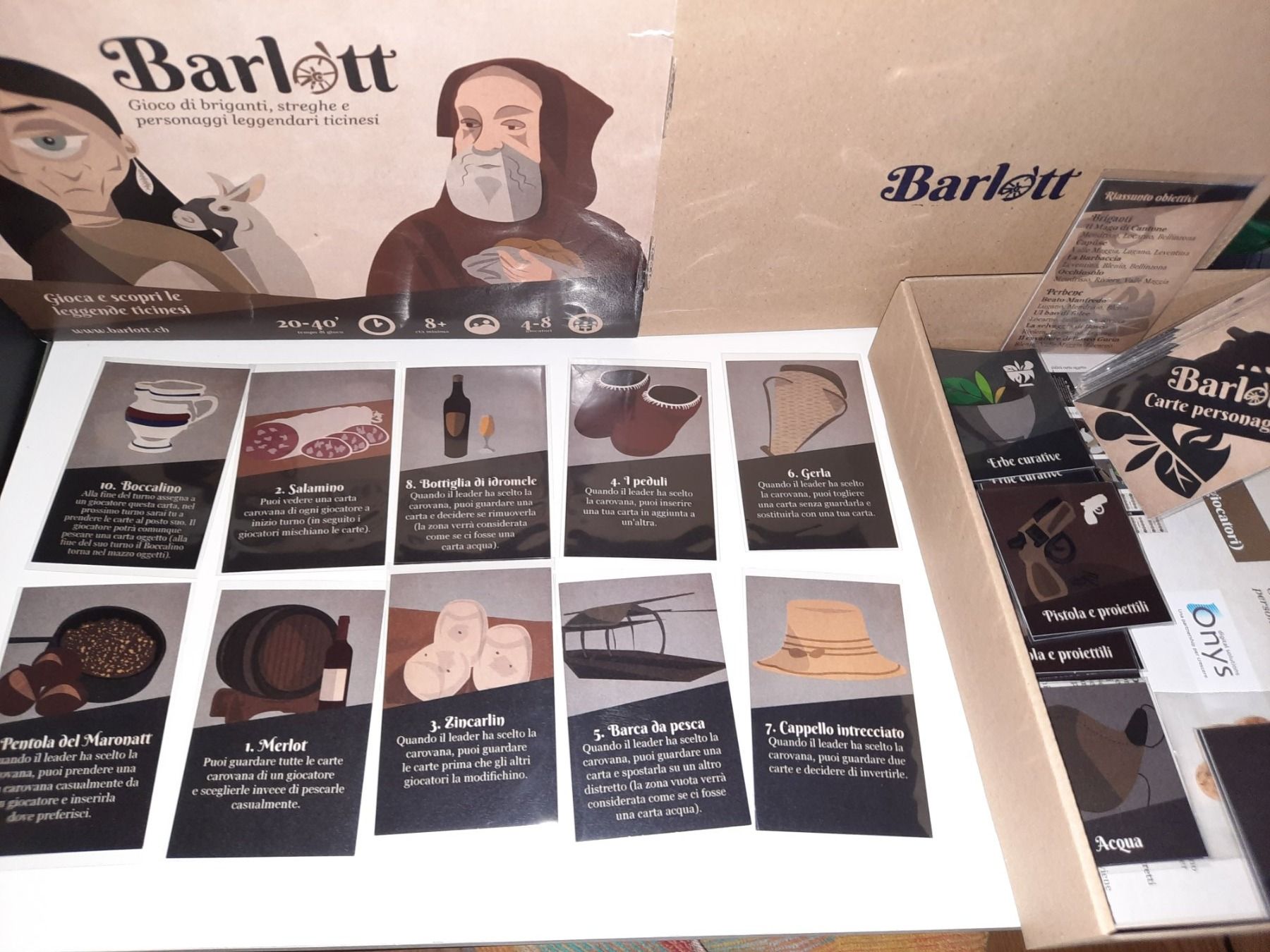 Spiele: Barlòtt gioco di briganti, streghe .... – Gebraucht aus Biasca von Old_6blh 2