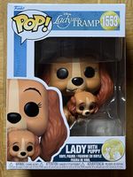 Funko Pop Susi mit Welpe Disney 1553 Lady and the Tramp