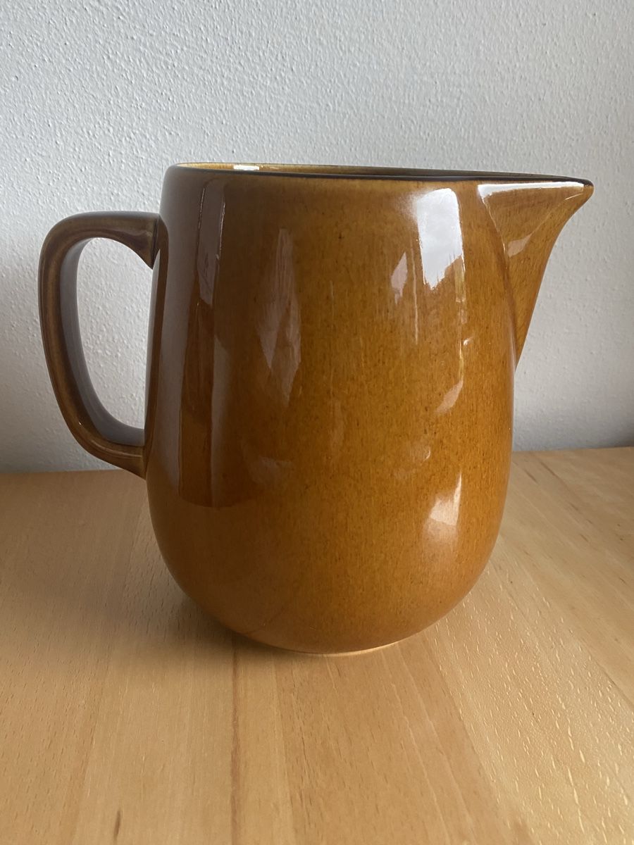 Rössler Caraffe: Rössler Krug braun 2 Liter – Usato da Schwarzenburg venduto da Michellu 2