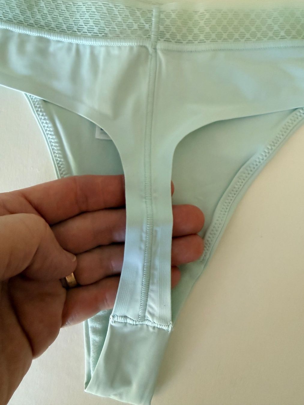 Calvin Klein Autres dessous: CALVIN KLEIN, String, Grösse M, Farbe Helles Mint – Neuf avec emballage d'origine à Rudolfstetten par gst_g7xl 5